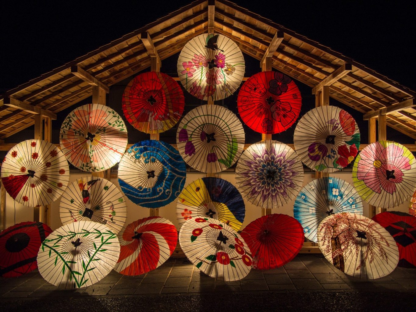 viatge a Japó, parasols a Japó