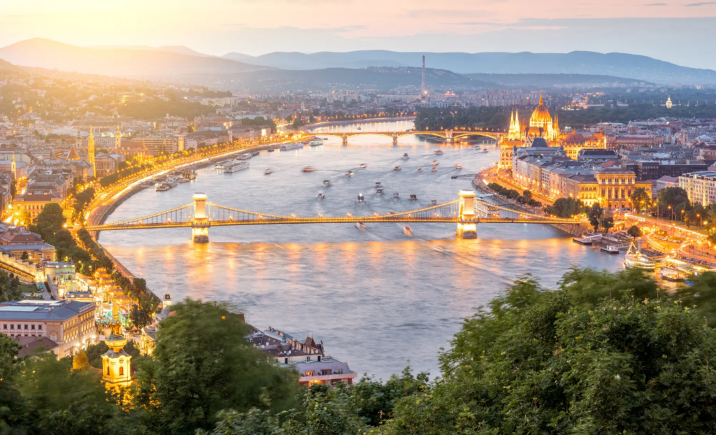 viaje por el Danubio