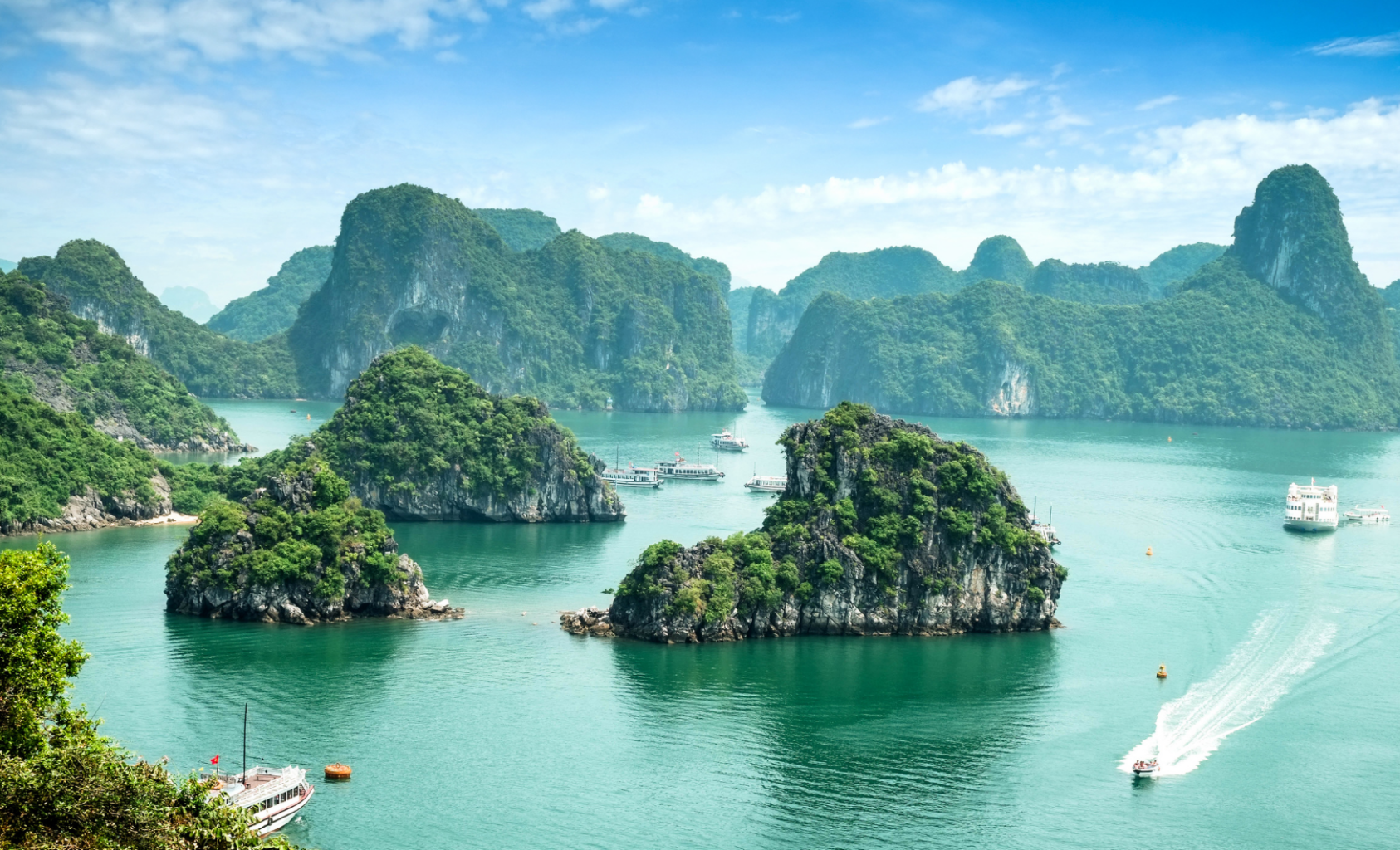 creuer per la Badia de Halong, crucero por la Bahía de Ha Long