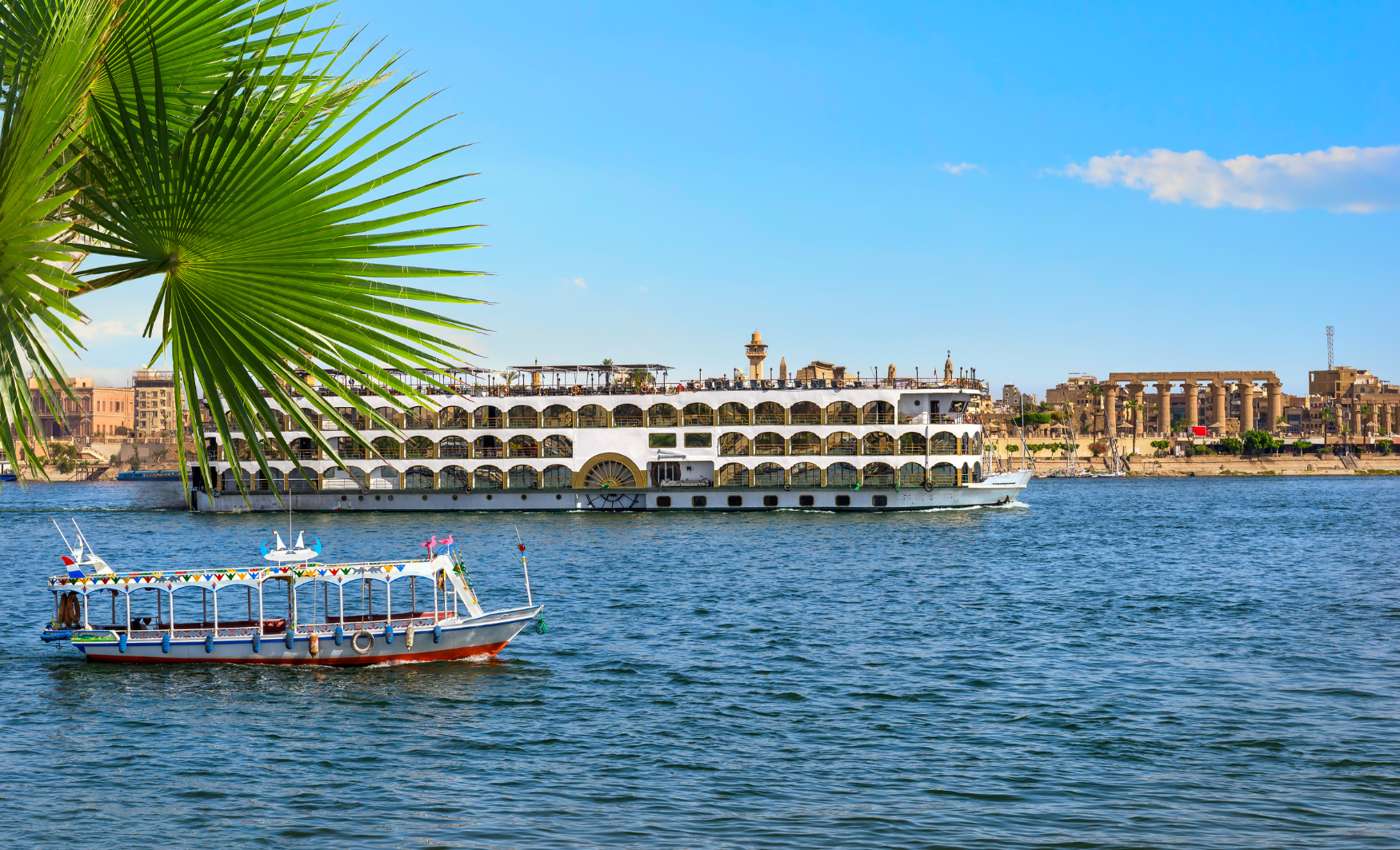 Creuer a vapor pel Nil