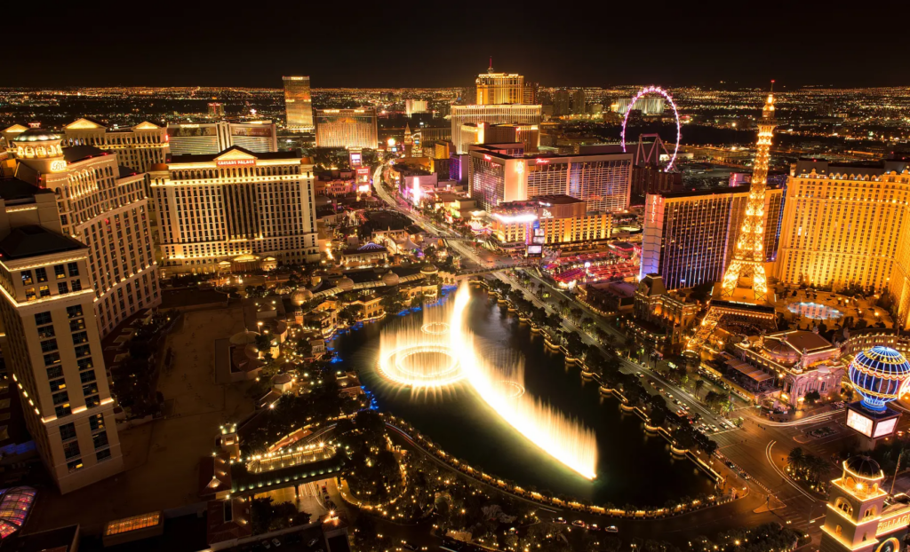 Viaje con amigos a Las Vegas