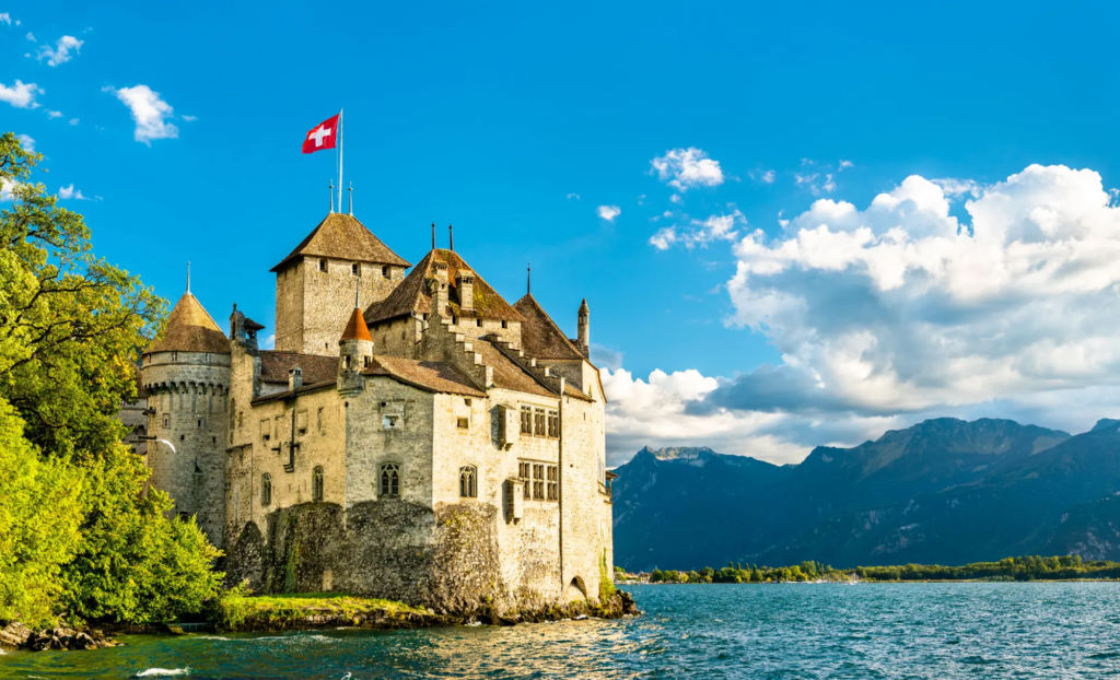 viaje en tren a Suiza