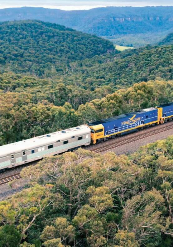 Austràlia en tren de luxe, Australia en tren de lujo